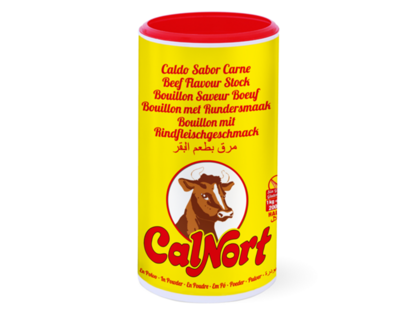 Bouillon de boeuf en poudre 1KG x 6 - CALNORT