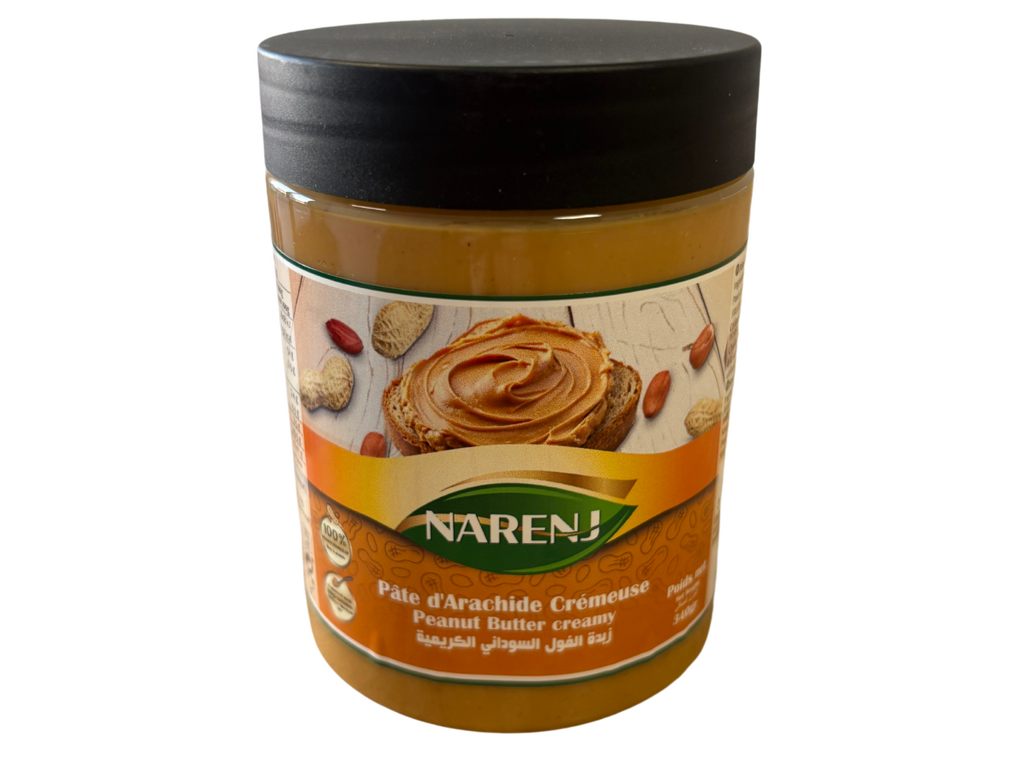 Pâte d’arachide 340G x12 NARENJ