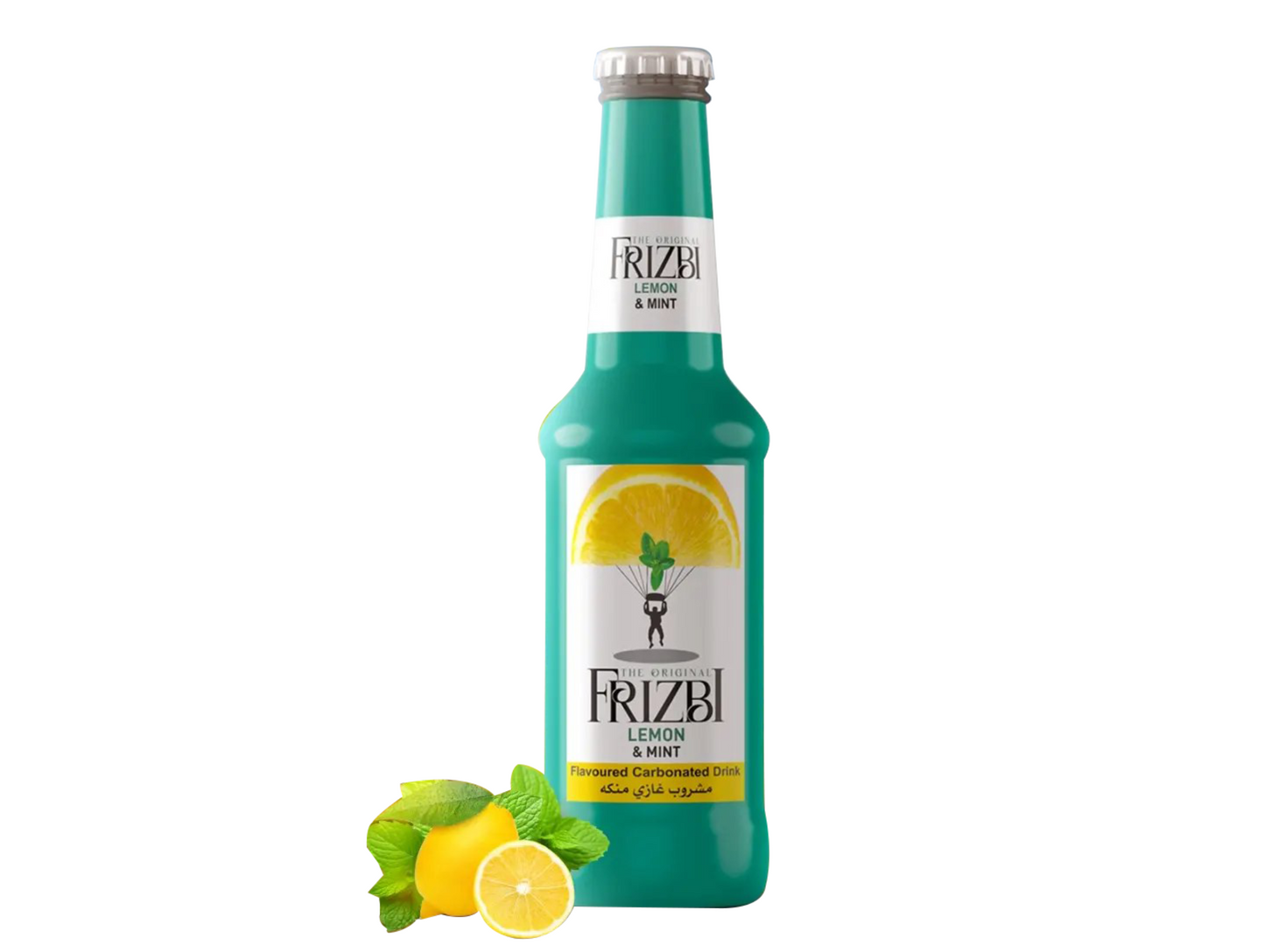 Boisson gazeuse à la menthe et au citron 250ML x 24 FRIZBI