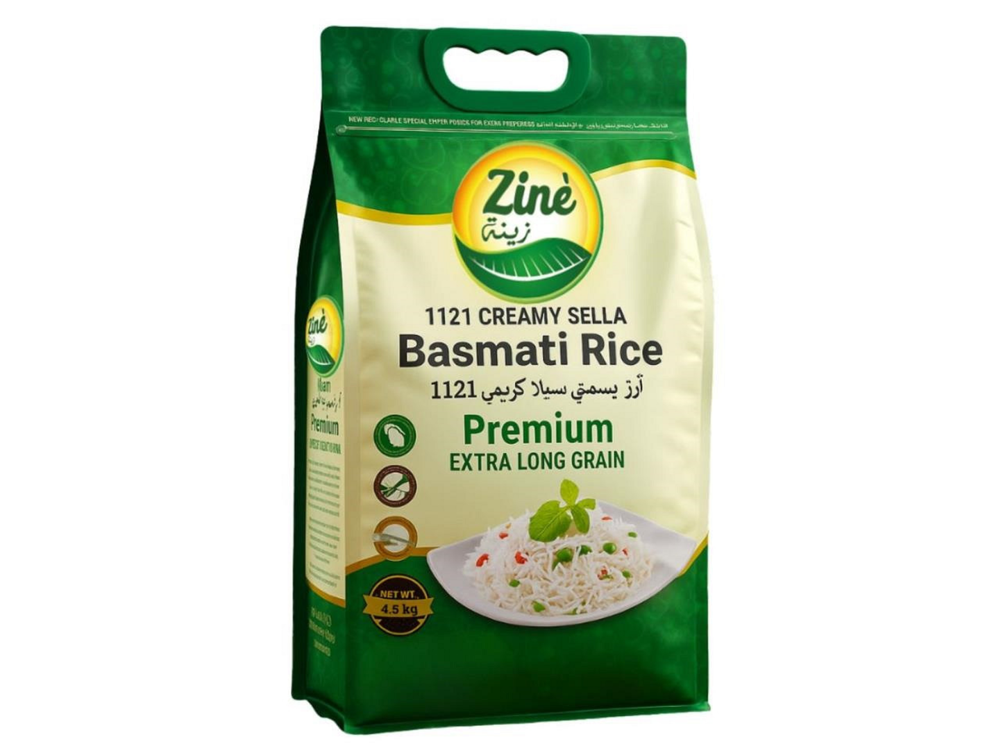 Riz basmati 4,5KG x 4 ZINE