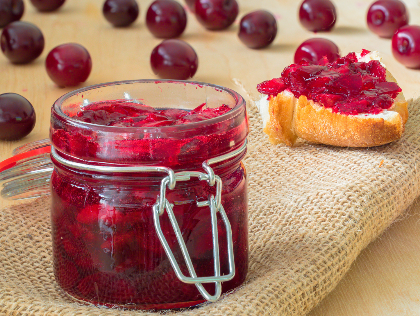 Confiture de cerise 775G x 12 LARA