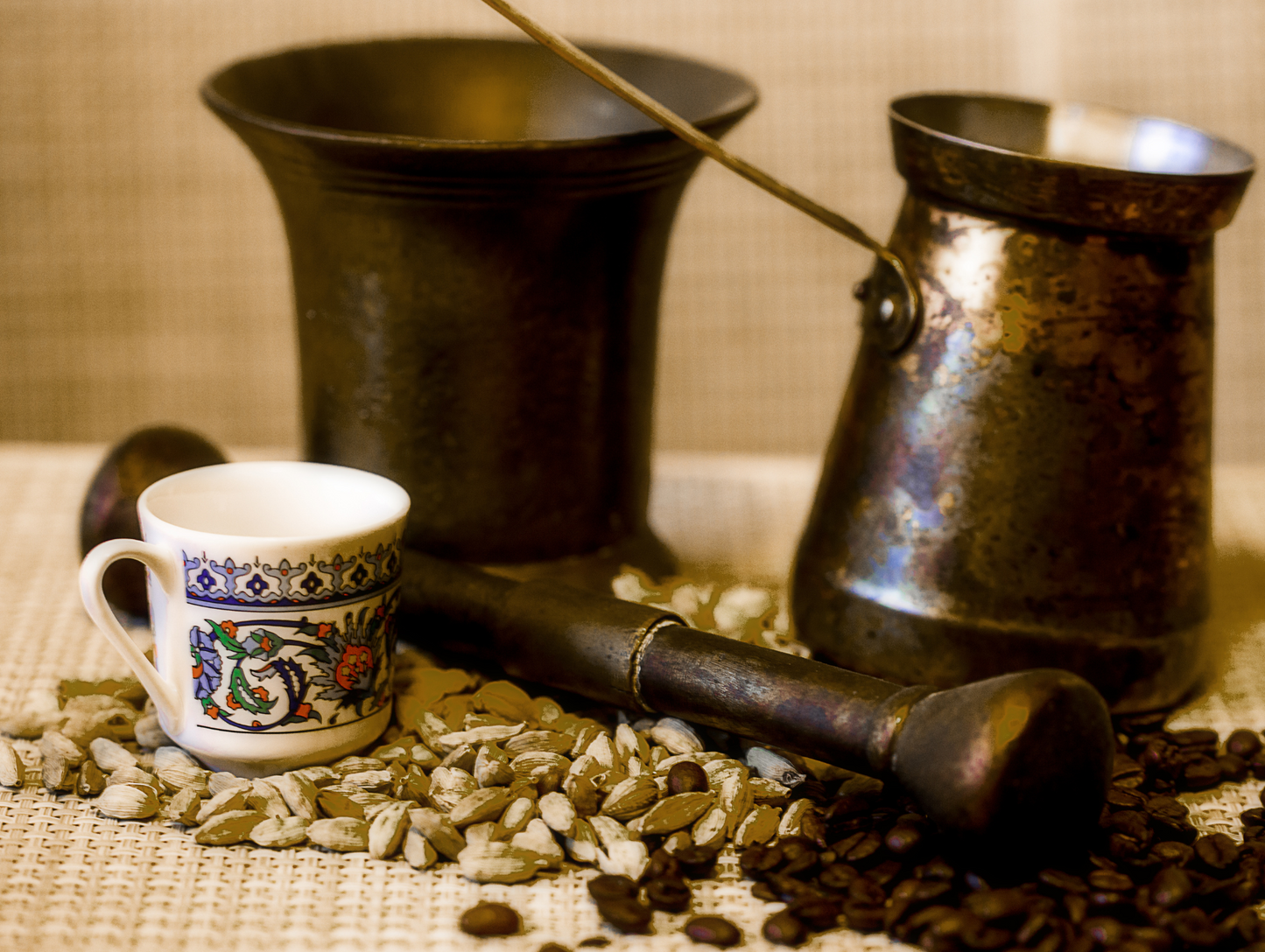 Café moulu extra cardamome 180G x 12 - HAMWI