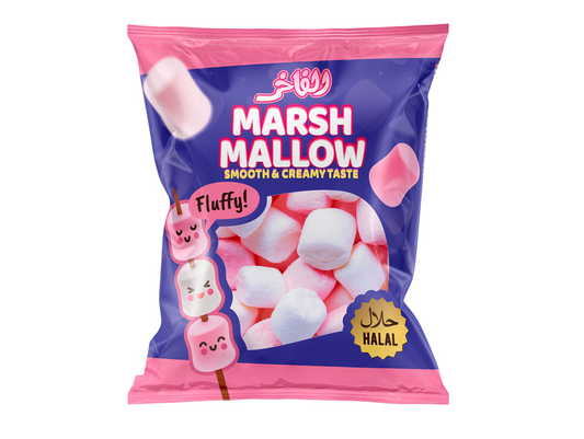 Marshmallow (dark blue) halal 65G x28 AL FAKHER
