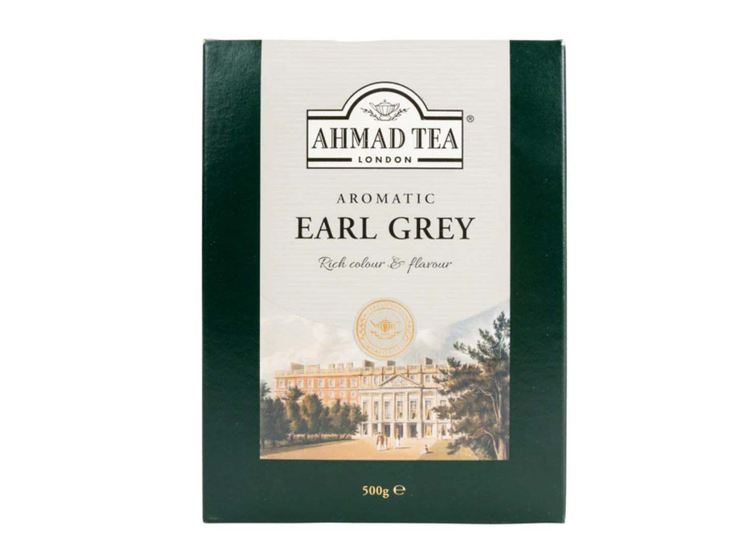 Thé earl grey aromatisé du Sri Lanka 500G x12 AHMAD TEA