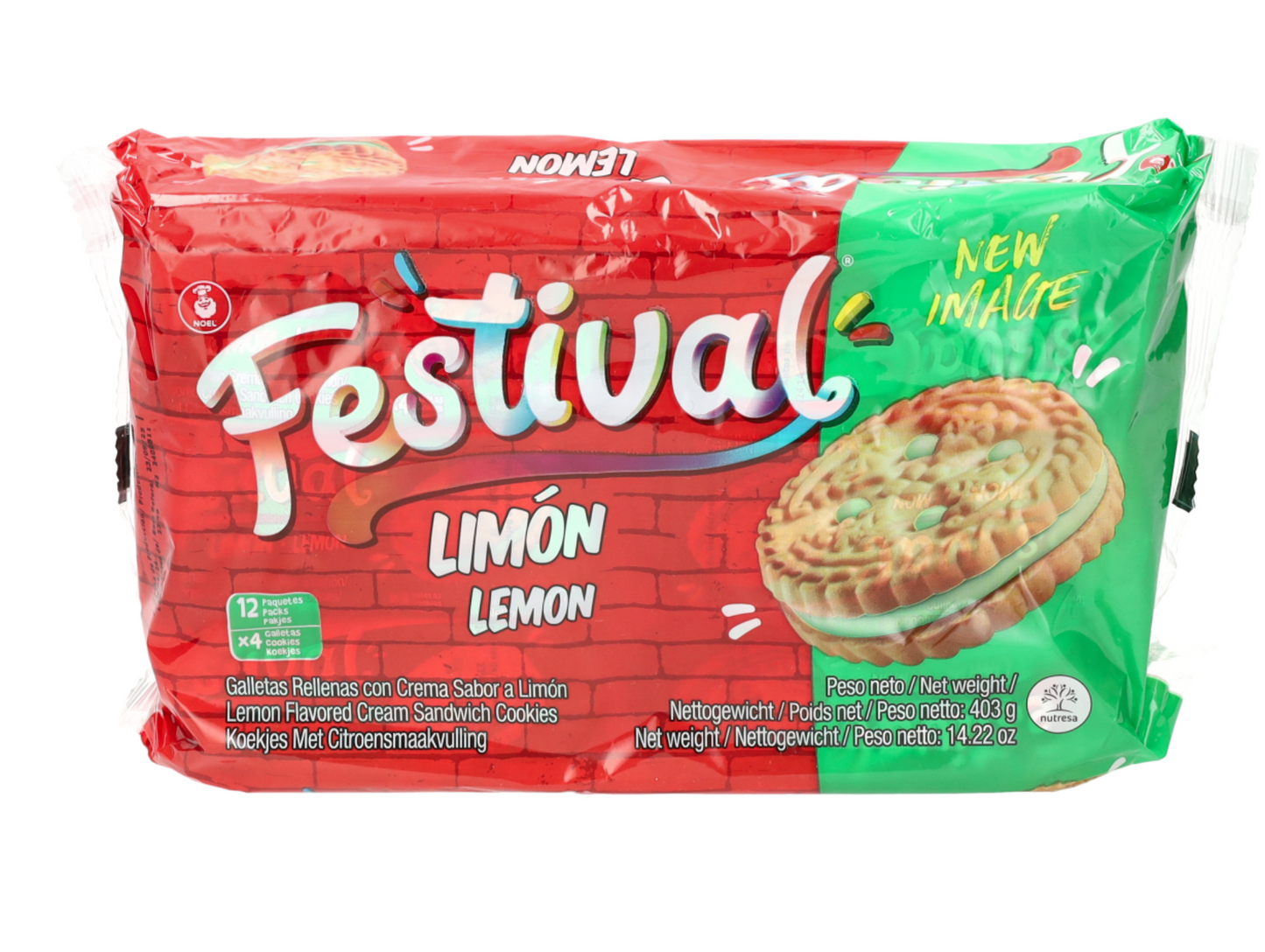 Biscuits au citron 403G x 12 FESTIVAL