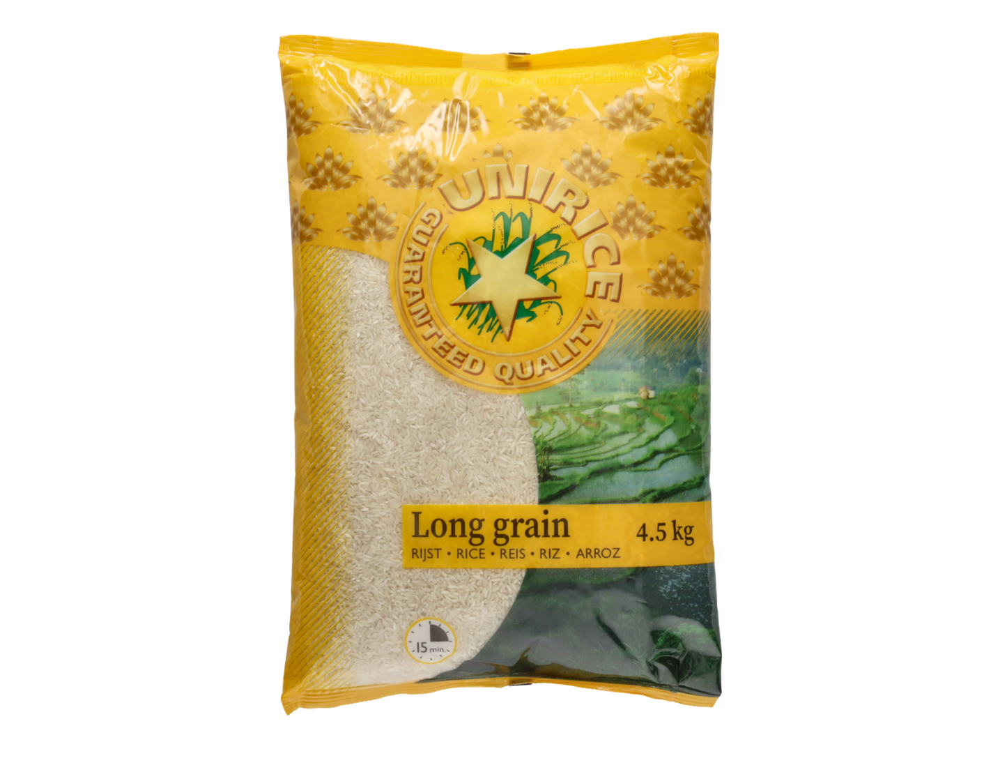 Riz basmati 4,5KG x 3 UNIRICE
