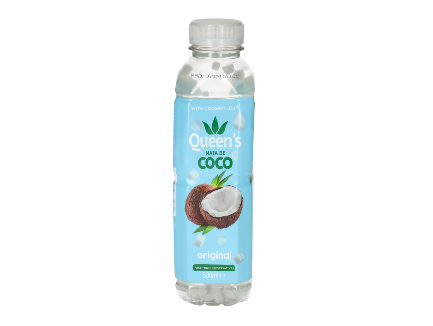 Boisson nate de coco nature 500mlx12 QUEEN
