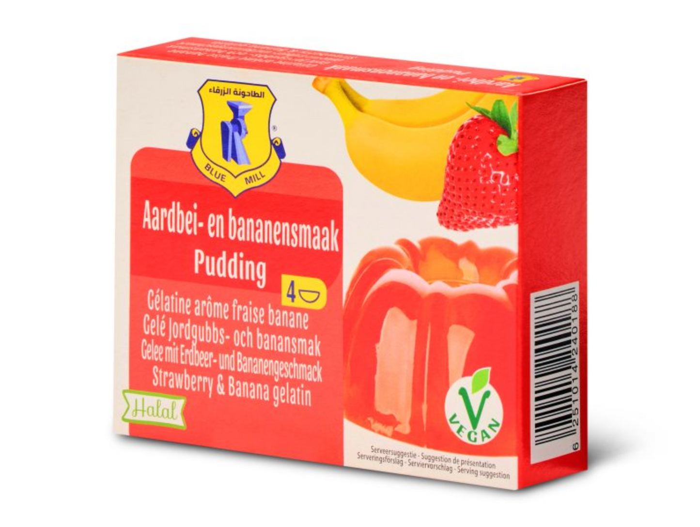 Gelée à la fraise et à la banane 85G x 48 - BLUE MILL