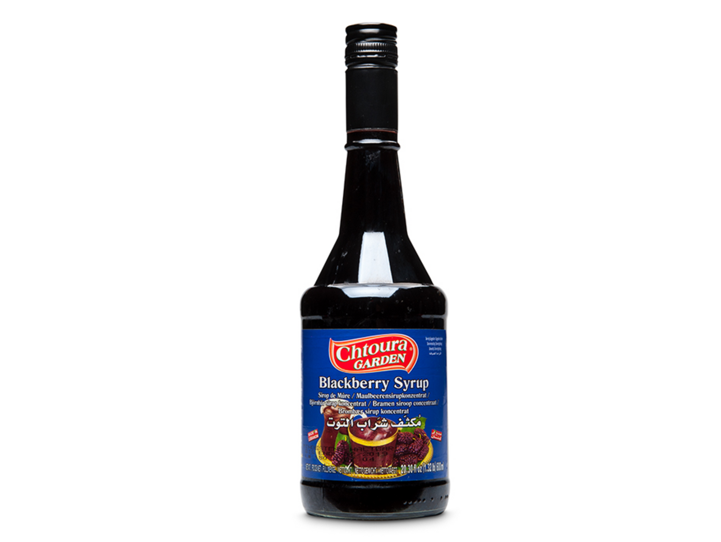 Blackberry Syrup 600ML x12 CHTOURA GARDEN
