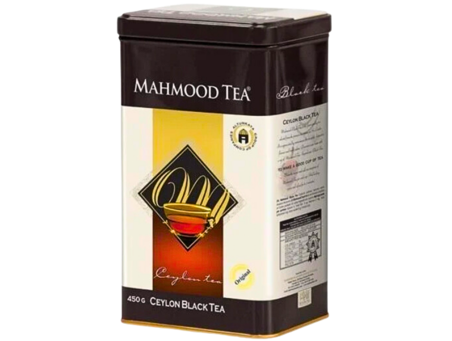 Thé ceylon boite 450G x10 MAHMOOD