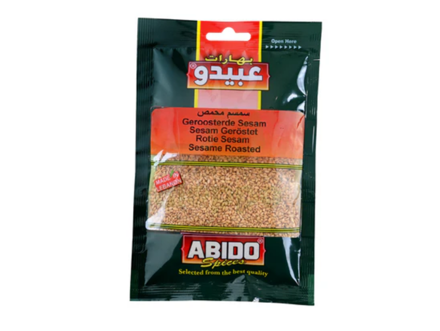 Graines de sésame rôties 50G x10 - ABIDO