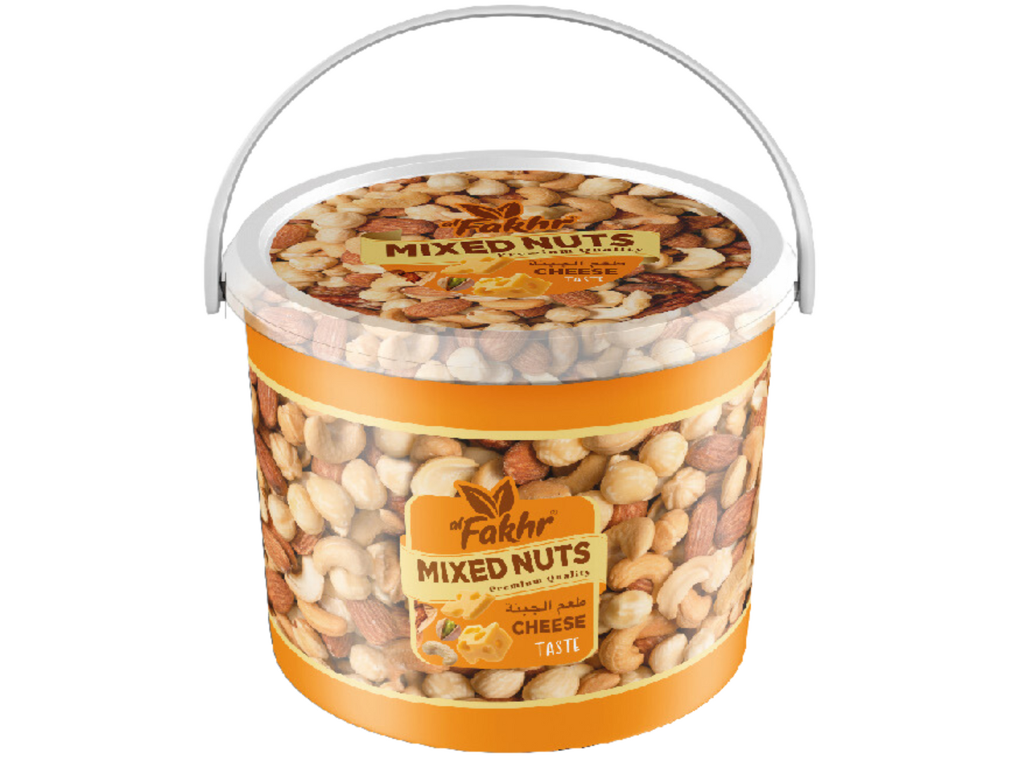 Mélange de fruits à coque au fromage 500G x 12 AL FAKHR