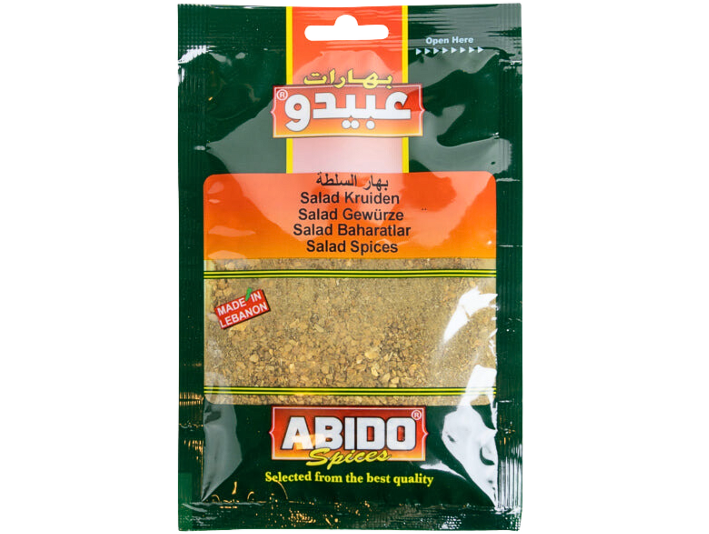 Épices pour salade 50G x 10 ABIDO