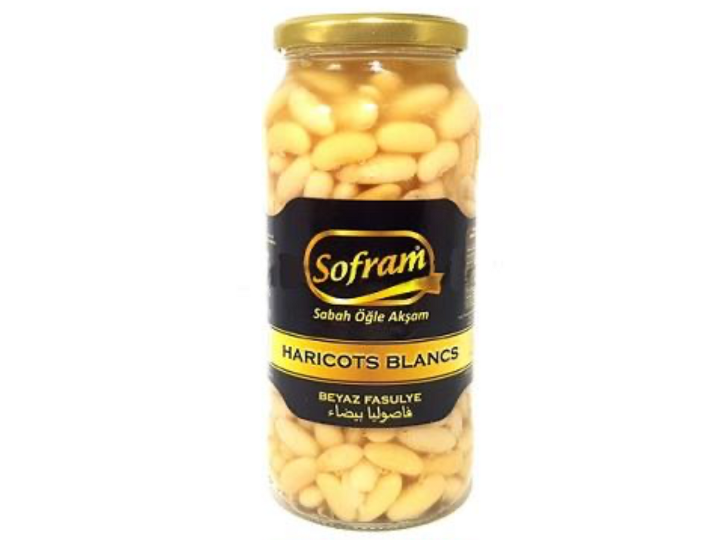 Haricots blancs 400G x 12 SOFRAM