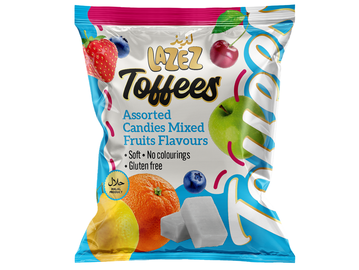 Bonbons aux fruits mix 175G x20 LAZEZ