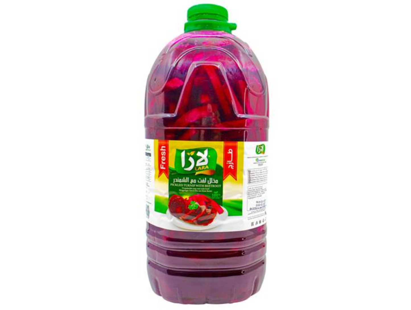 Navets et betteraves marinés et tranchés fresh 2,5KG x 4 LARA