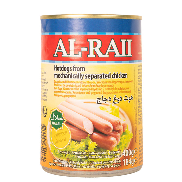 Hot dog au poulet 400G x12 ALRAII