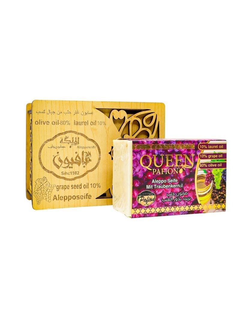 Savon D'Alep huile de Raisin 150gx24 AL MALIKA