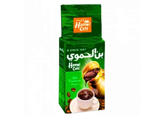 Café moulu cardamone 180G X12 HAMWI