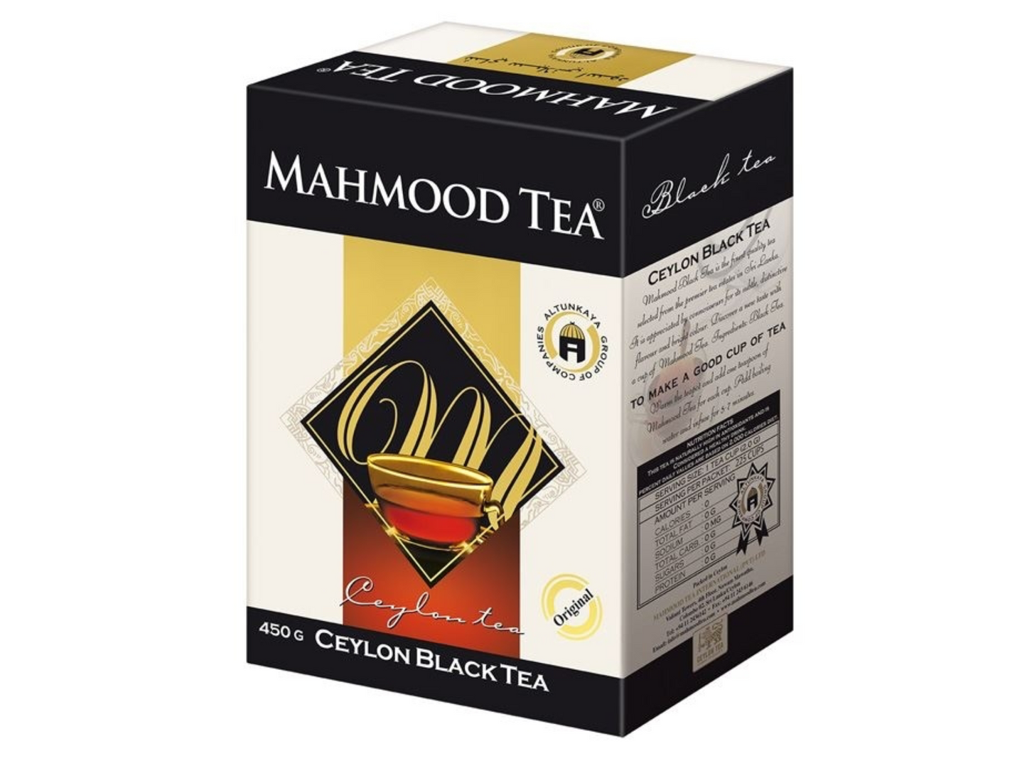 Thé  ceylon 450G x20 MAHMOOD