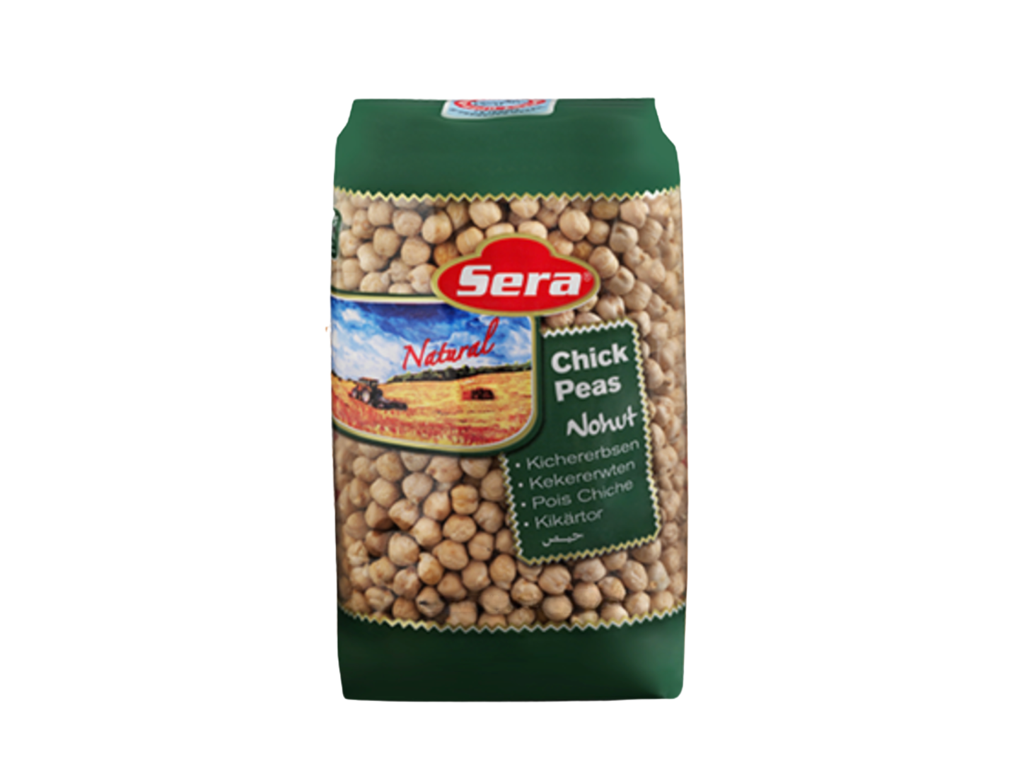 Pois chiches 8mm 1KG x 12 SERA