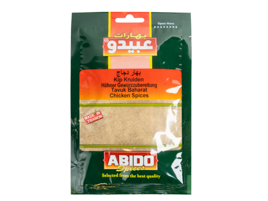 Mélange d'épices pour poulet 50G x 10 - ABIDO