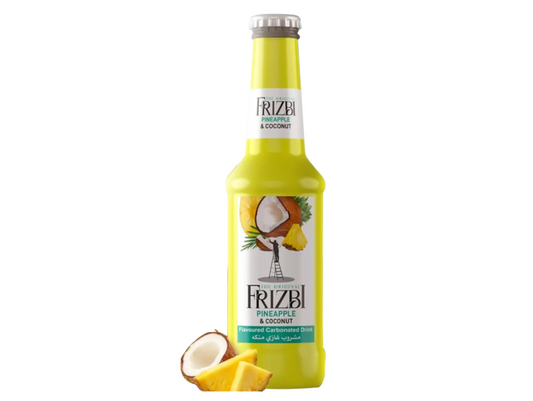 Boisson gazeuse à l'ananas et noix de coco 250ML x 24 FRIZBI