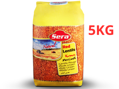 Lentilles rouge 5KG x 4 SERA