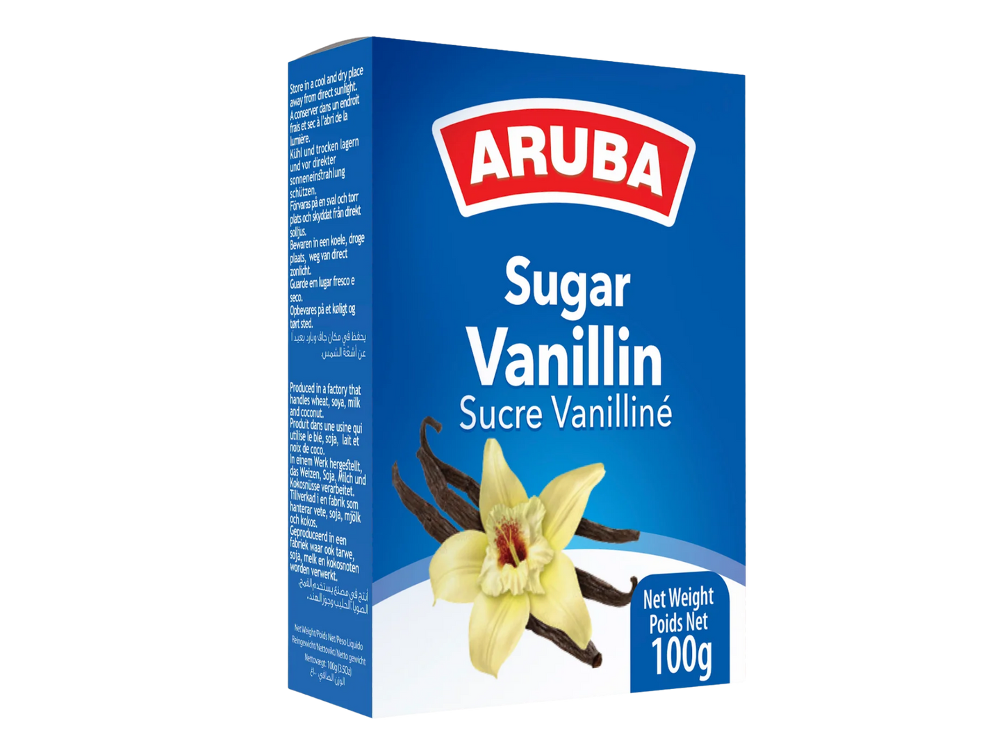 Sucre vanillé 100G x24 ARUBA