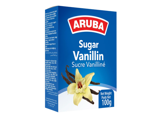 Vanilla sugar 100G x24 ARUBA
