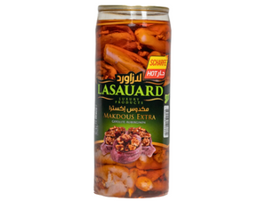 Makdous (Aubergines Farcies) chili extra 1300G x12 LASAUARD