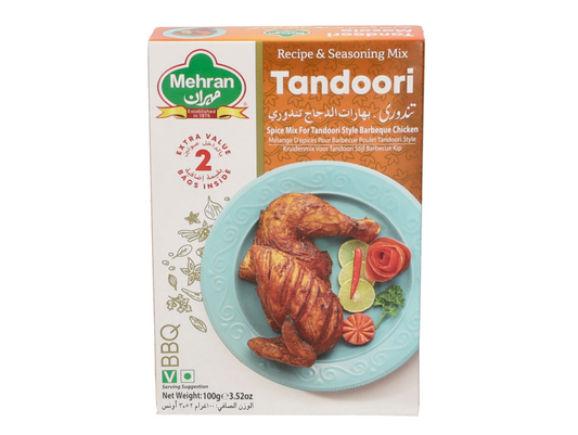 Mélange d'épices pour tandoori 100G x 6 MEHRAN