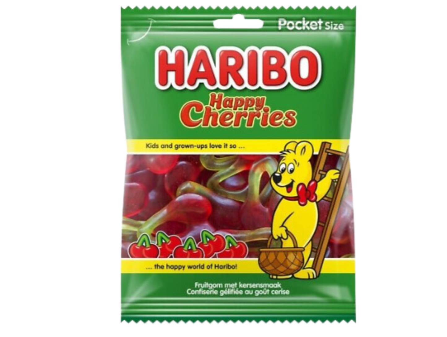 Bonbons cerises halal 100G x 30 HARIBO