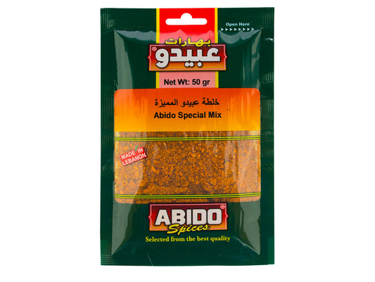 Mélange d'épices spéciales 50G x 10 - ABIDO