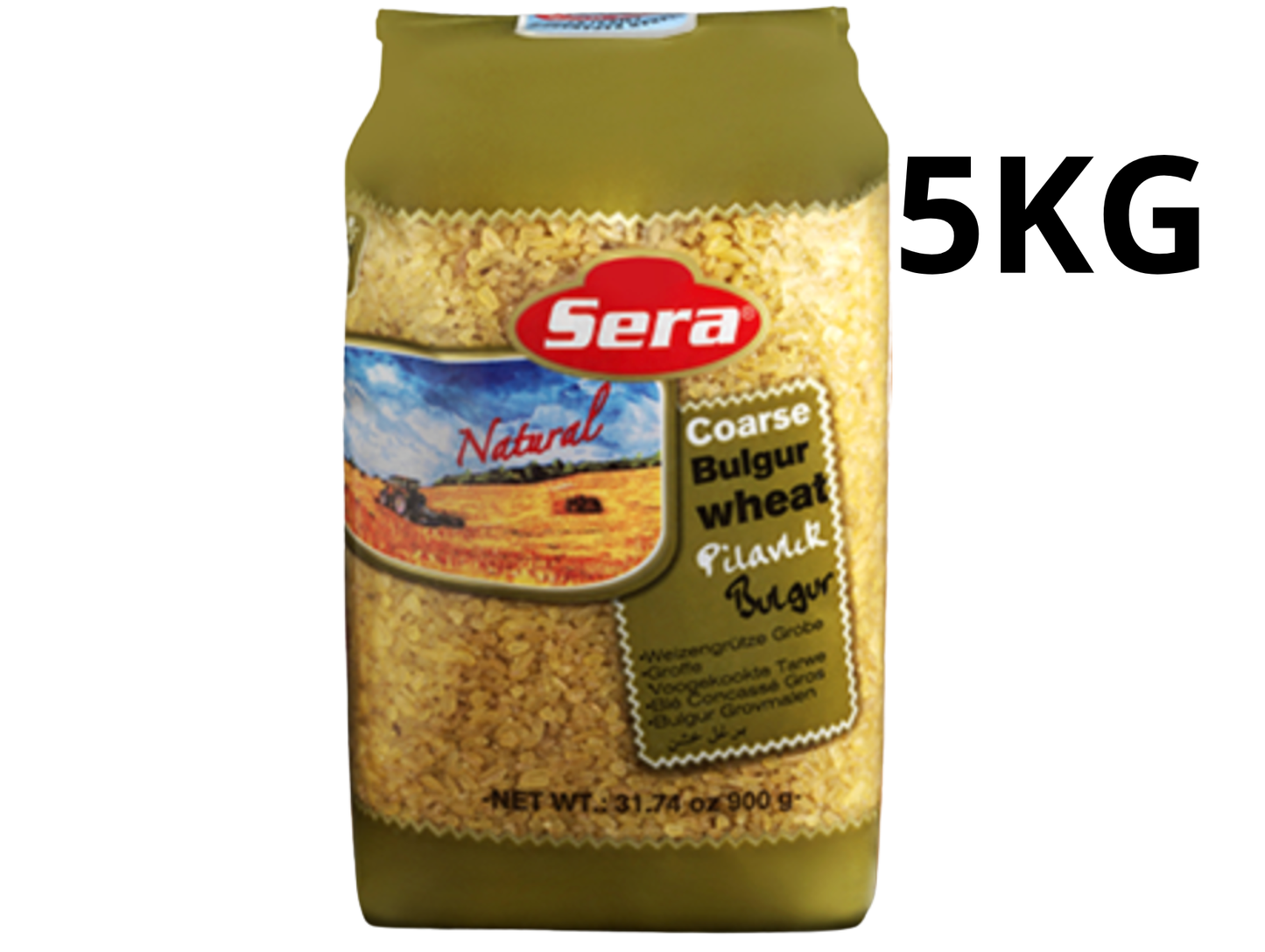 Boulgour gros grains 5KG x 4 SERA