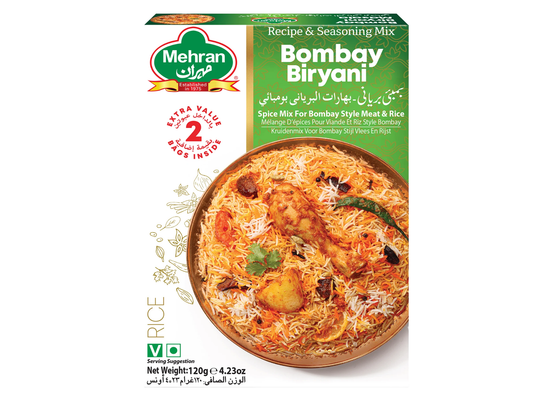 Mélange d'épices pour biryani bombay 120G x 6 MEHRAN