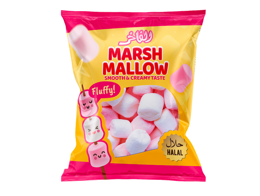 Marshmallow (yellow) halal 65G x28 AL FAKHER