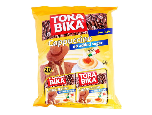 Cappuccino sans sucre 500G x 12 - TORA BIKA