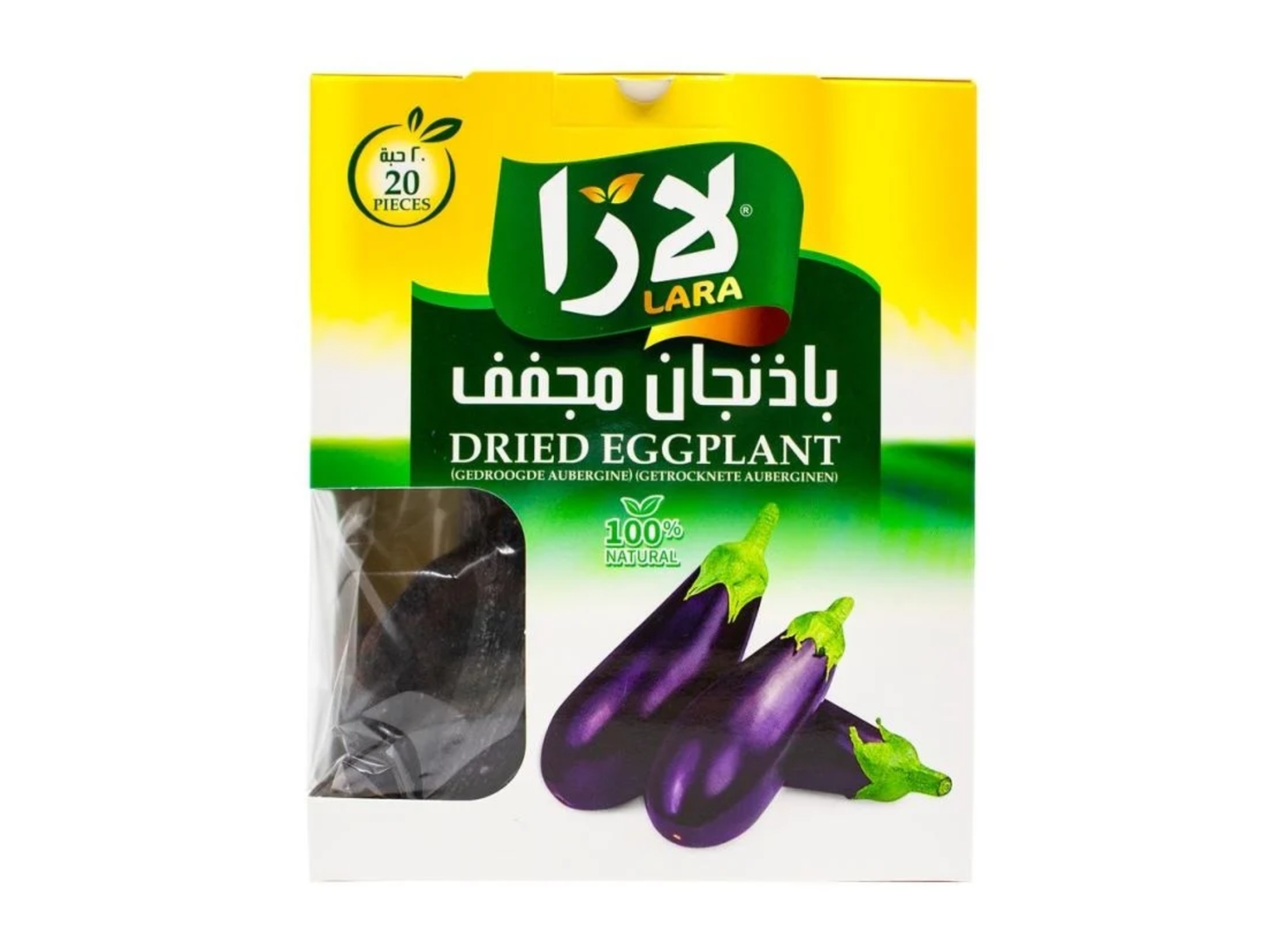 Aubergines séchées 60G x12 LARA