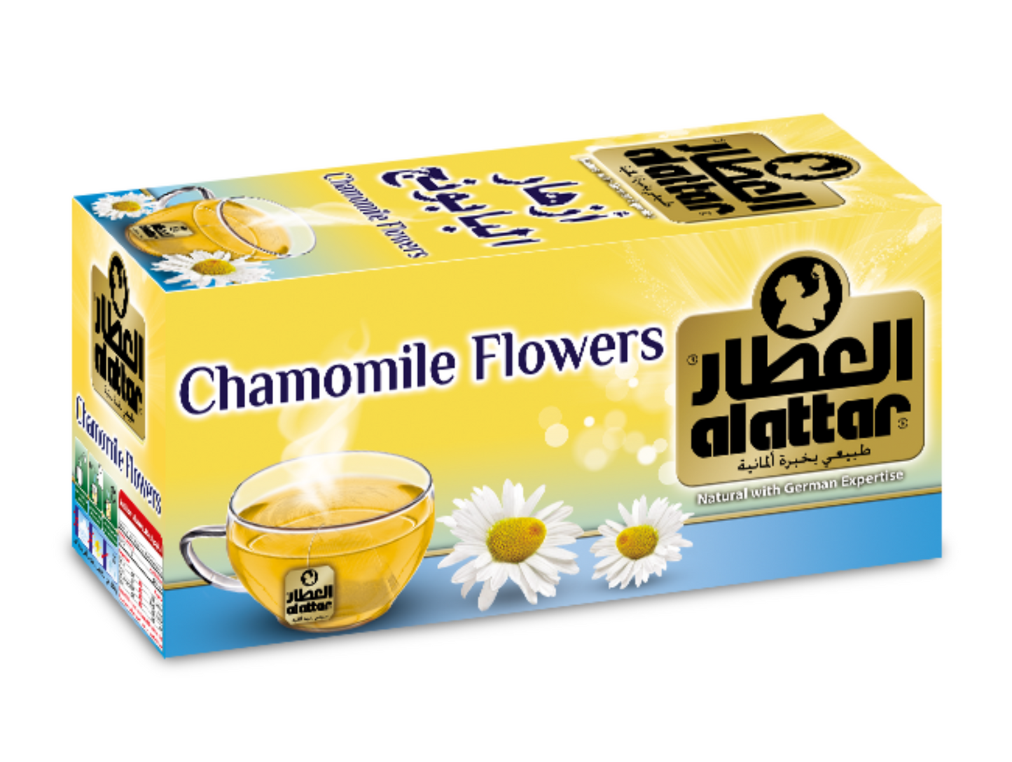 Infusion de 12 sachets à la camomille de 1,5G x24 AL ATTAR