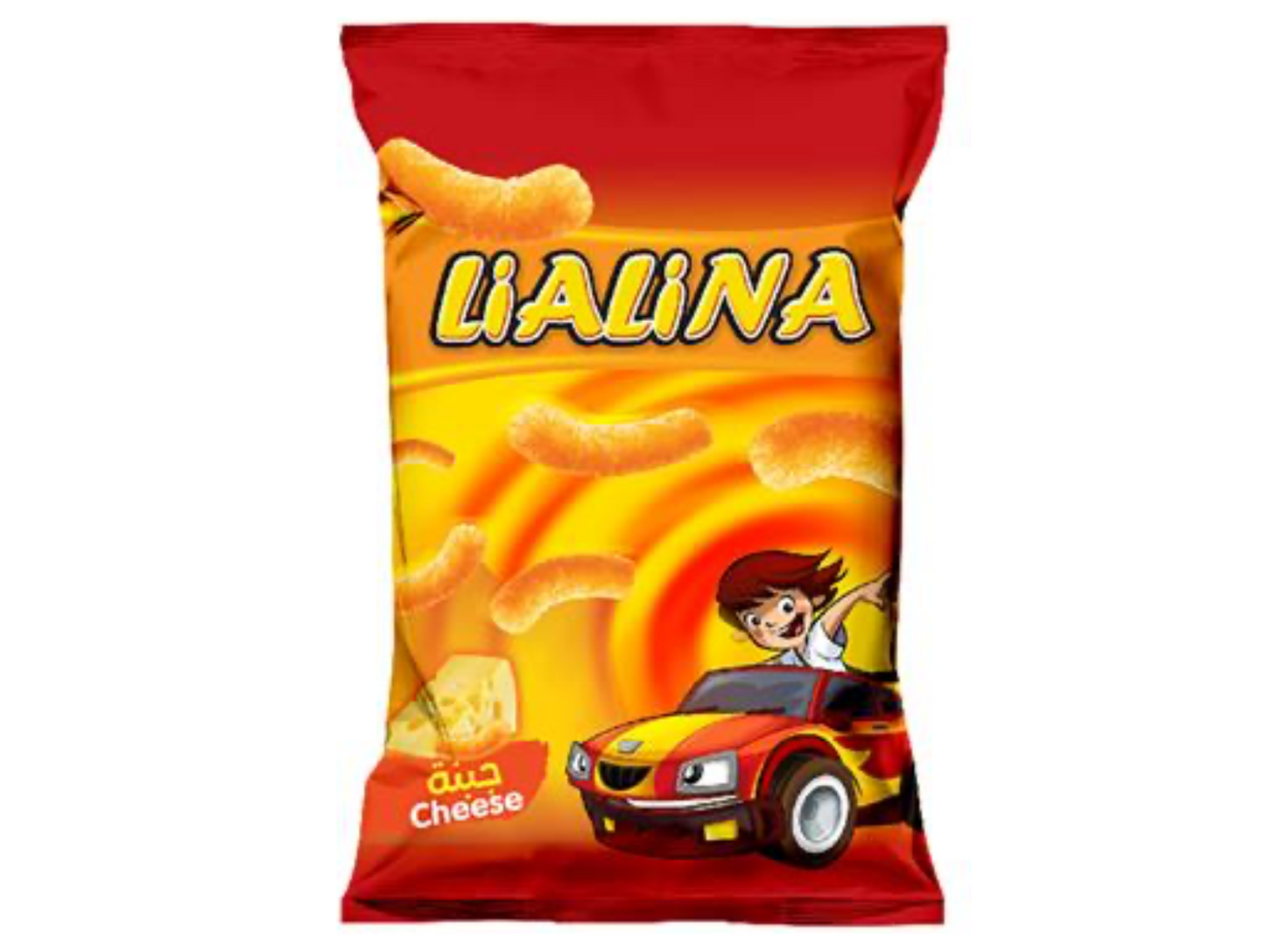 Chips au fromage 80G x20 LIALINA