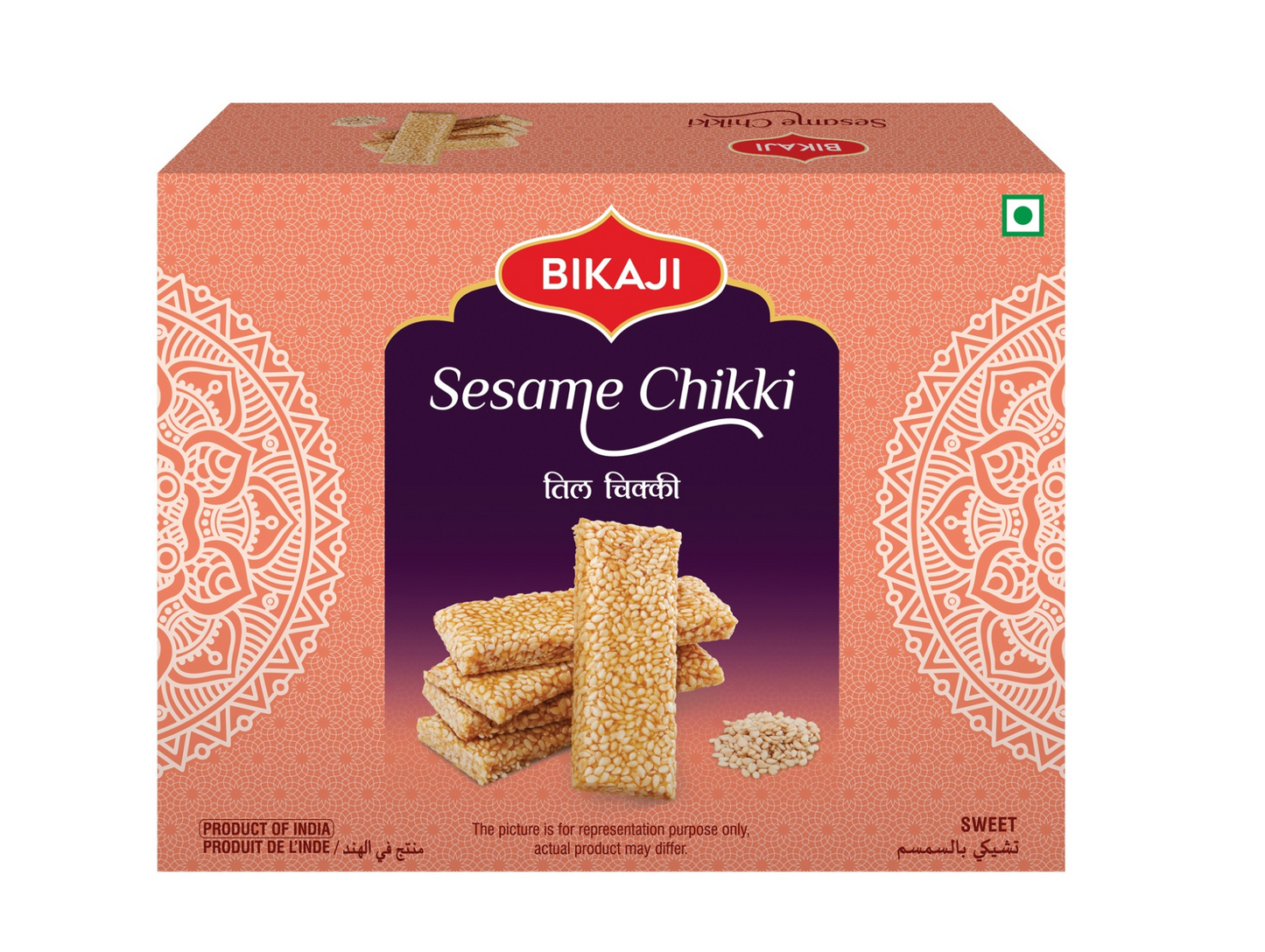 Barre au sésame bikaji 400G x20 CHIKKI