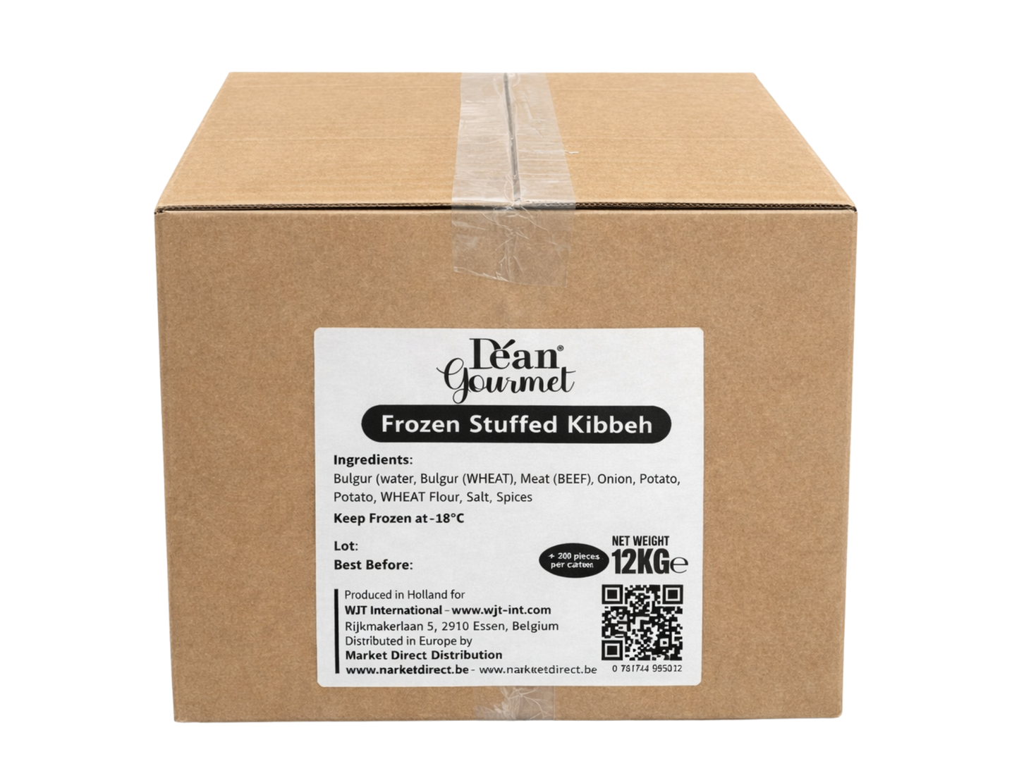 Kebbeh libanaises surgelées 12KG DEAN GOURMET