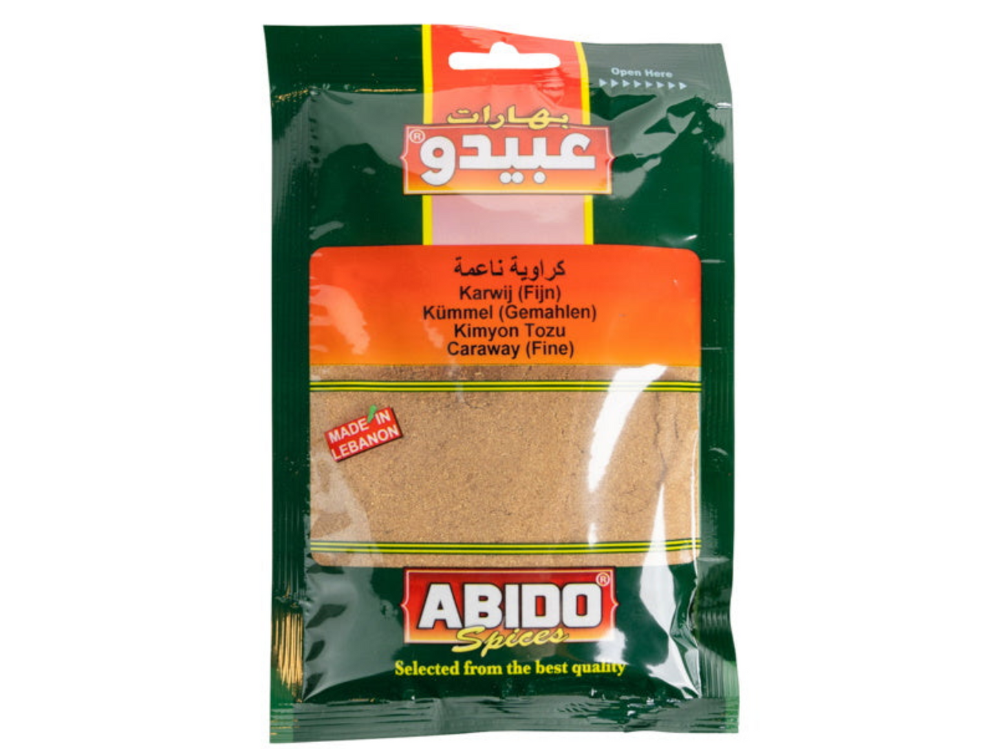 Carvi moulu 50G x 10 - ABIDO