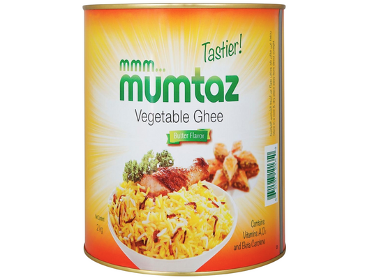 Beurre végétal 2KG x 6 MUMTAZ