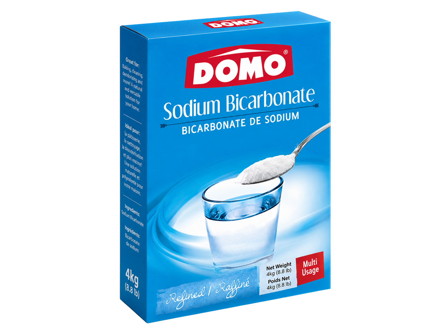 Bicarbonate de sodium 4KG - DOMO