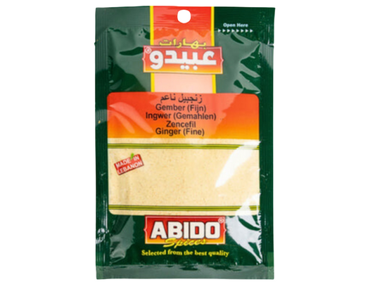 Gingembre moulu 50G x 10 - ABIDO