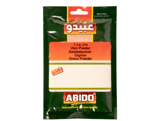 Poudre d'oignon 50G x 10 - ABIDO