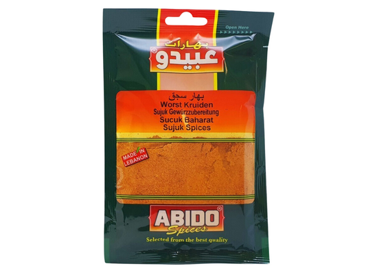 Mélange d'épices pour sujuk 50G x 10 - ABIDO