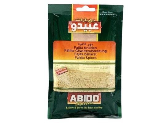 Mélange d'épices pour Fajitas 50G x 10 - ABIDO